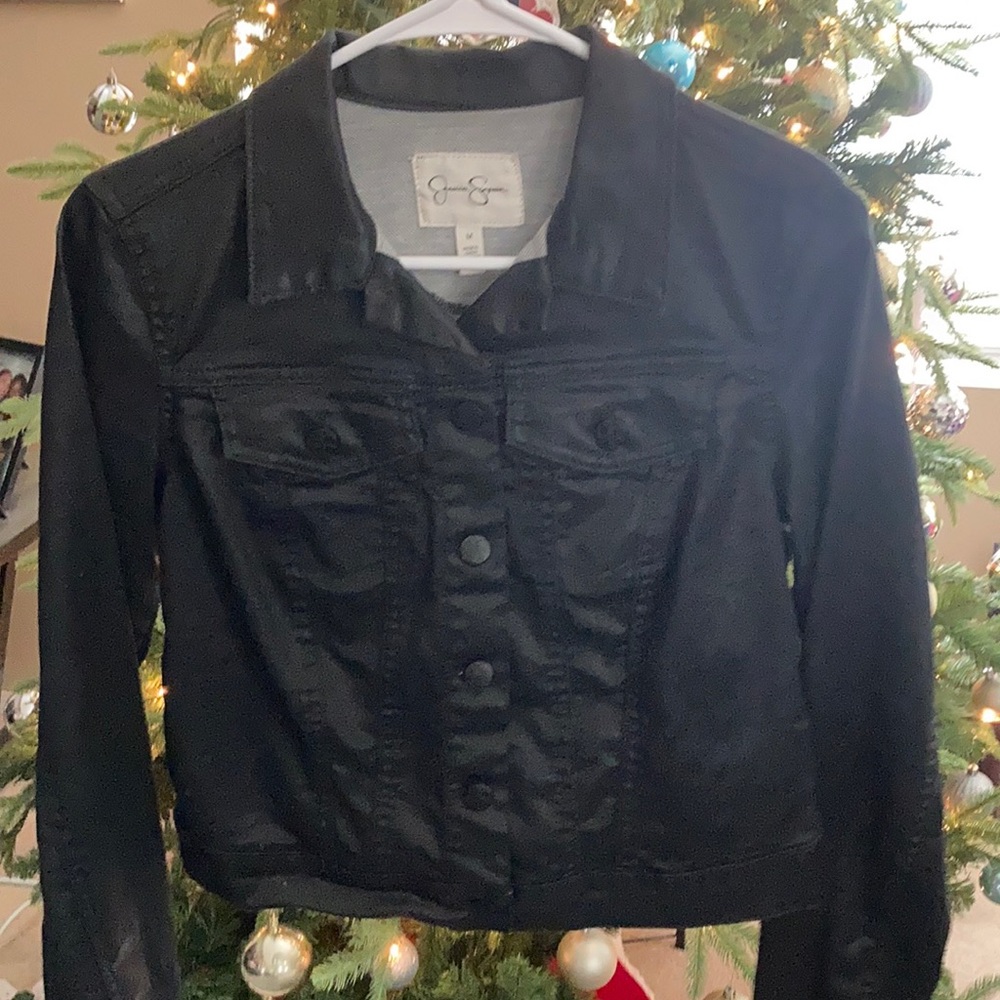 Black leather Jacket